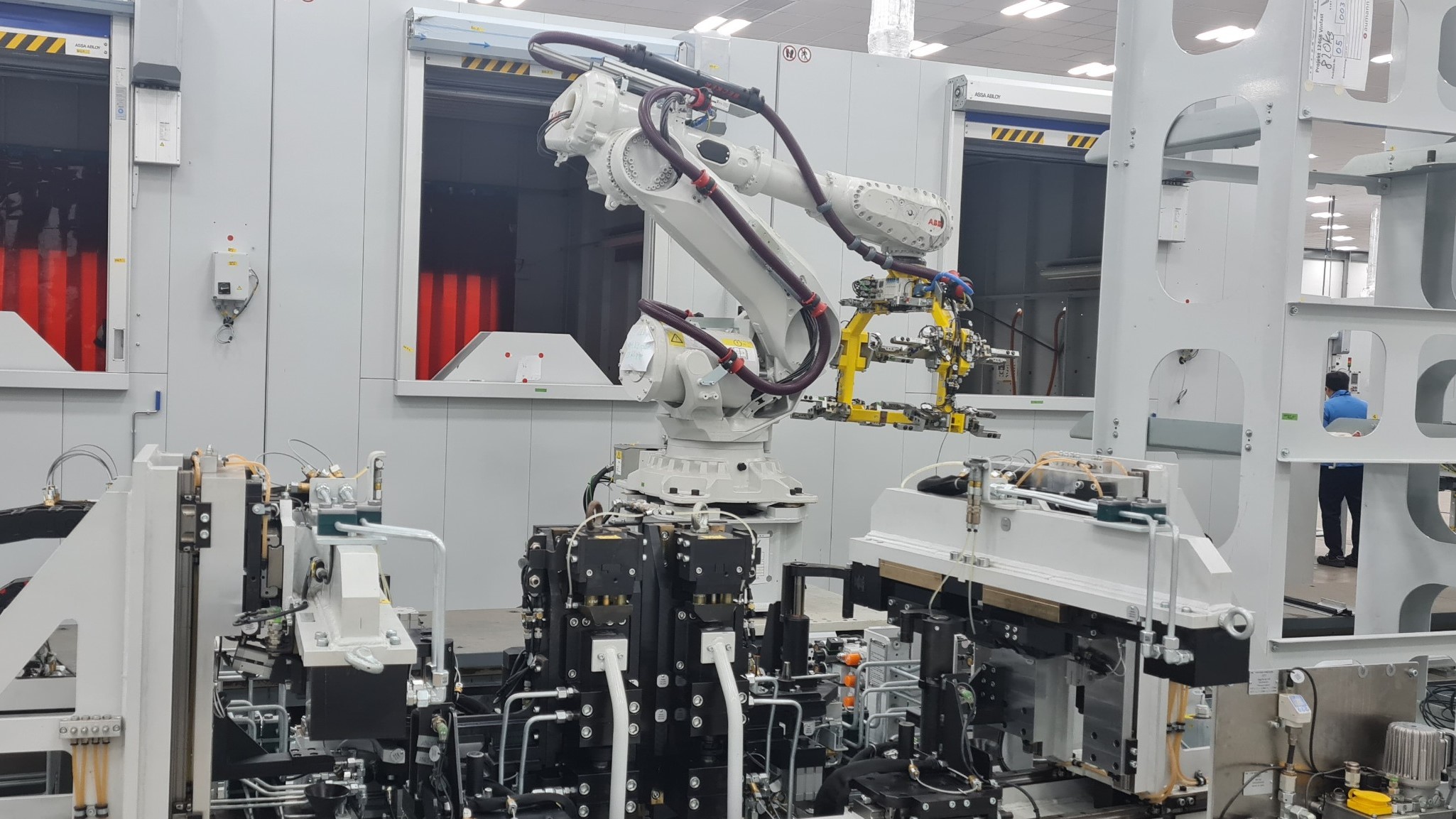 Automated system at Sub frame shop - VinFast